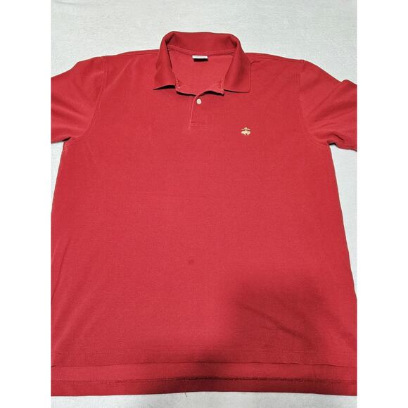 Brooks Brothers Other - Brooks Brothers Performance Polo Shirt Mens Large Red Original Fit Cotton Knit